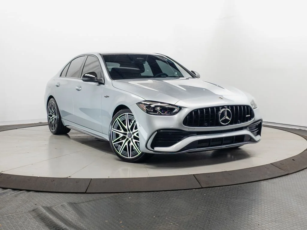 Used 2023 Cirrus Silver Metallic Mercedes-Benz C 43 AMG® image 1