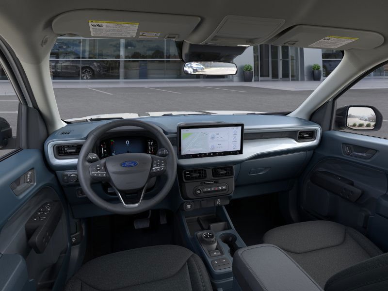 New 2025 Space White Metallic Ford XLT image 9