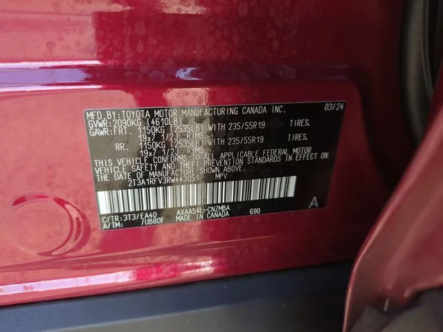 Used 2024 Red Toyota XLE Premium image 37
