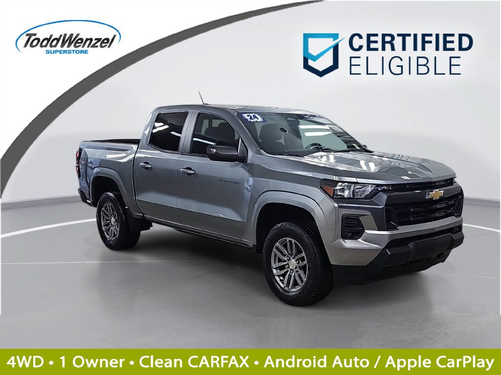 Certified Used 2024 Sterling Gray Metallic Chevrolet LT image 1