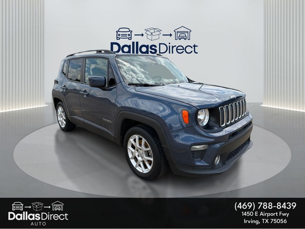 Used 2020 Slate Blue Pearlcoat Jeep Latitude image 2
