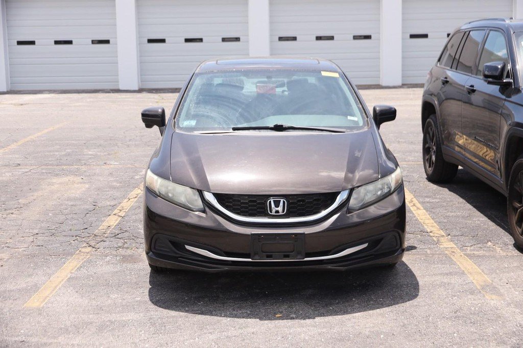Used 2014 Crystal Black Pearl Honda 4dr CVT EX image 3
