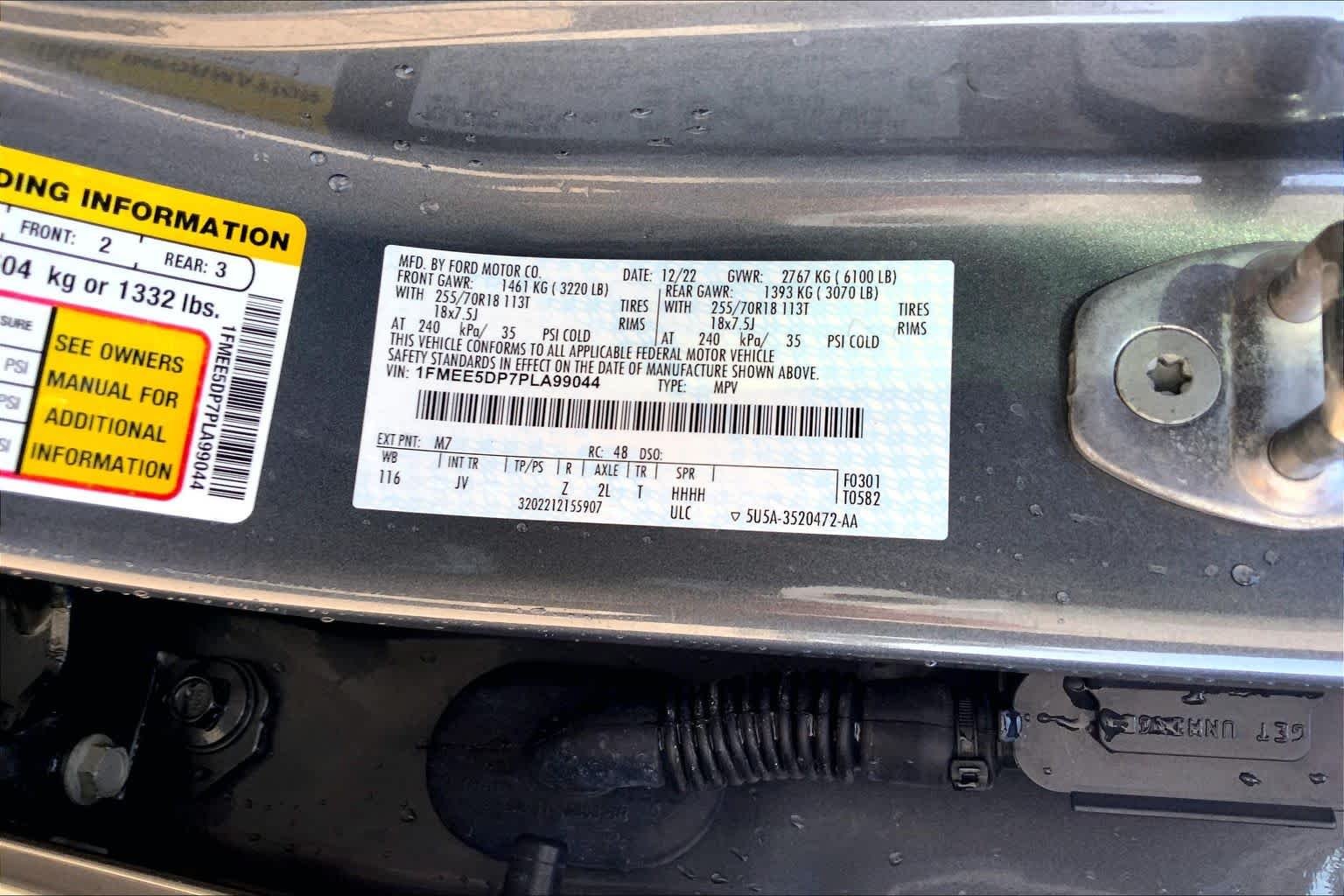 Used 2023 Carbonized Gray Metallic Ford Outer Banks image 35