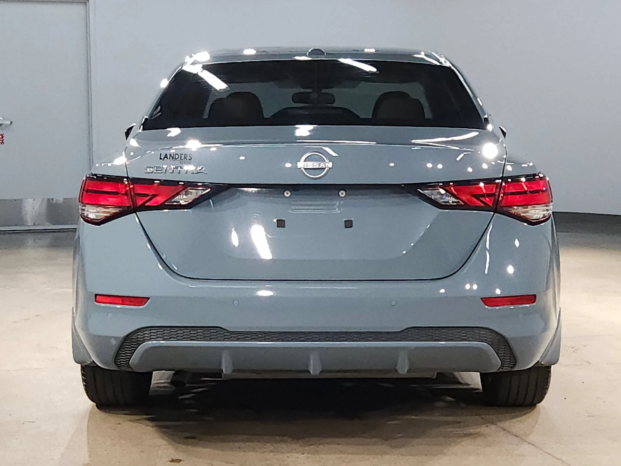 Used 2025 Atlantic Gray Metallic Nissan SV image 6