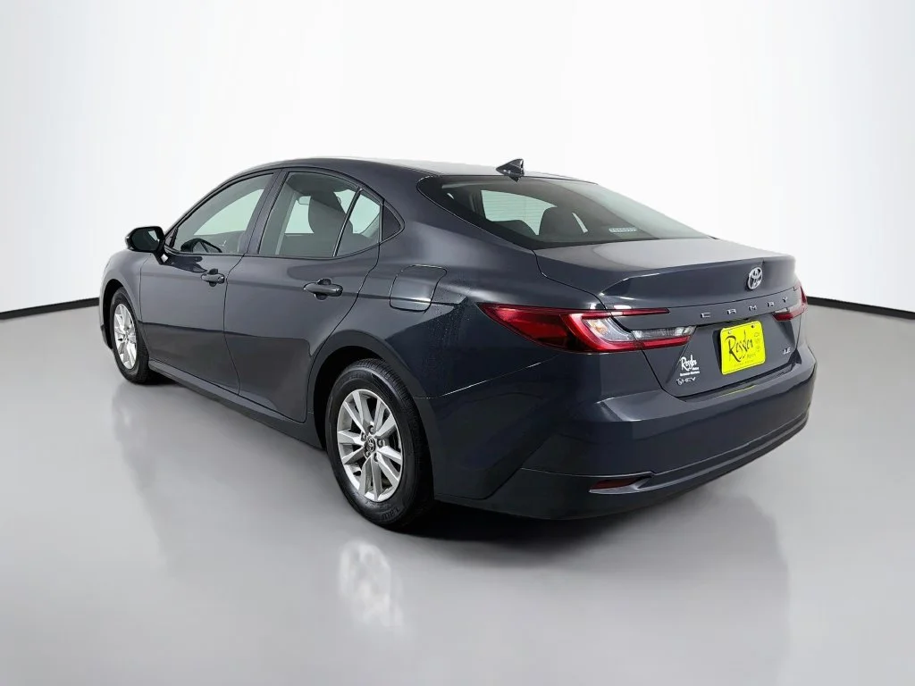Certified Used 2025 Black Toyota LE image 8