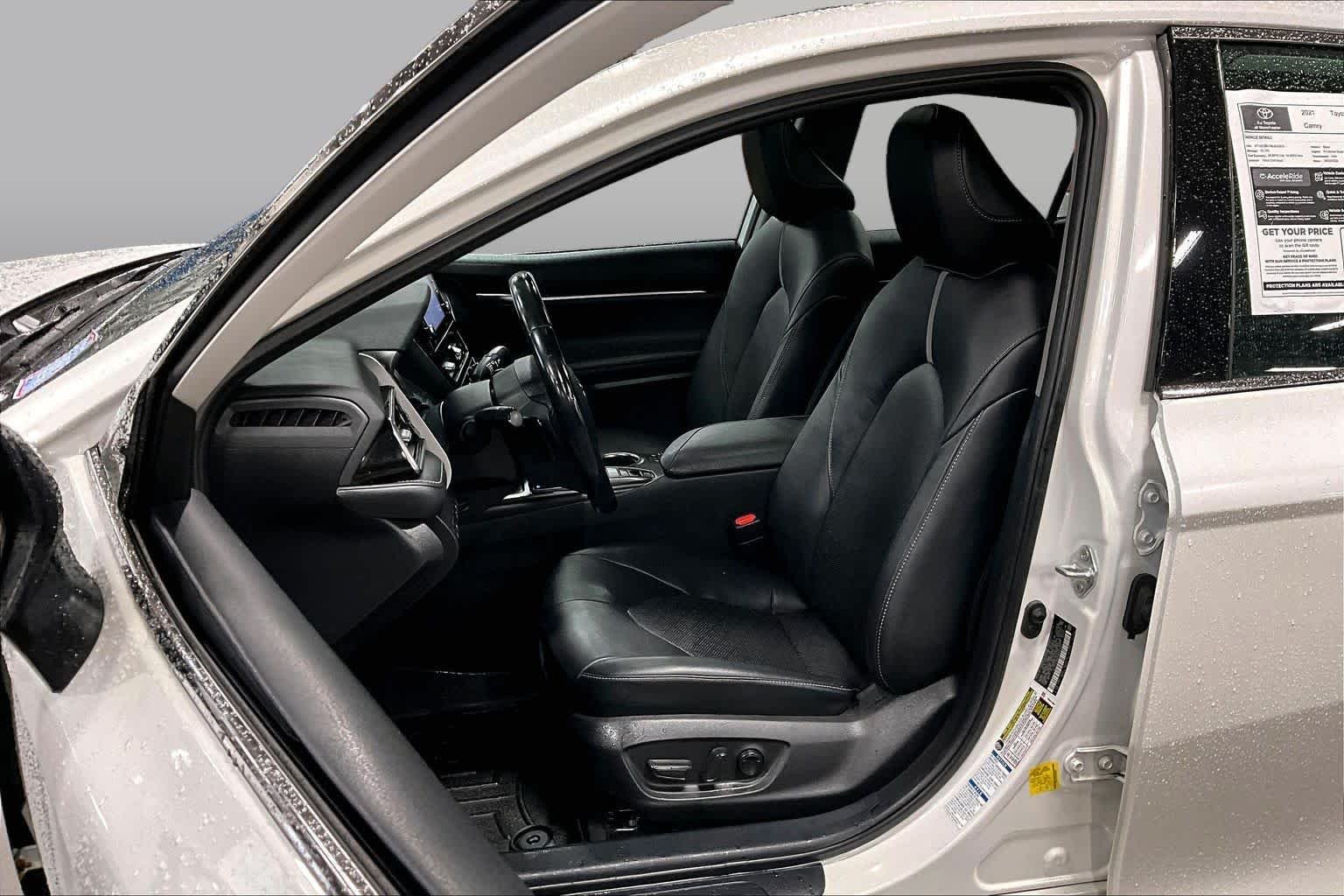 Certified Used 2021 Wind Chill Pearl Toyota XSE image 9