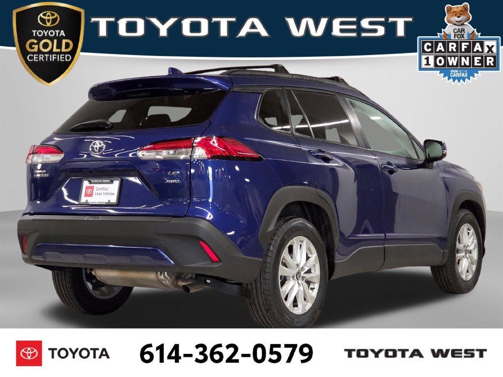Certified Used 2023 Blue Toyota LE image 7
