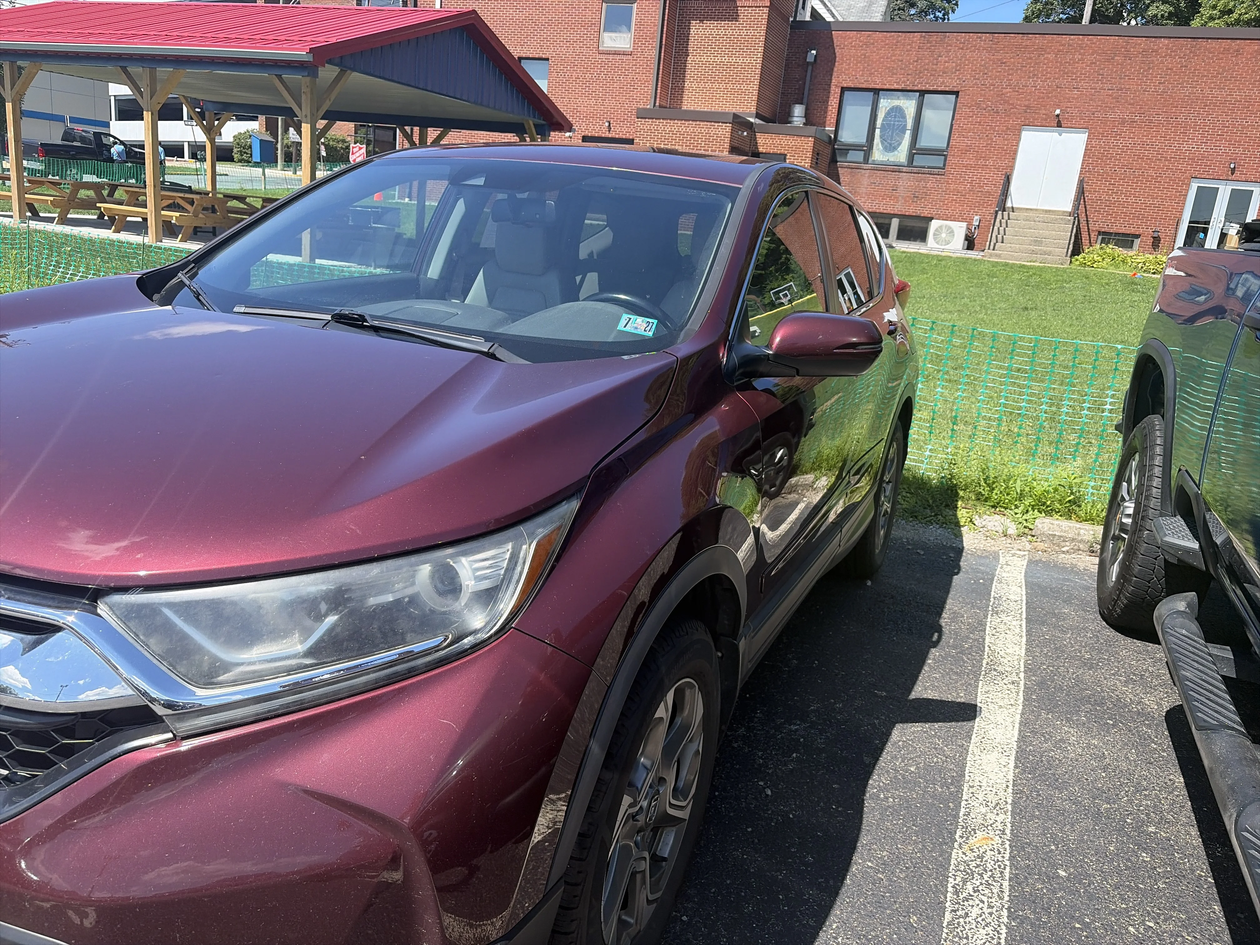 Used 2017 Basque Red Pearl II Honda EX-L image 5