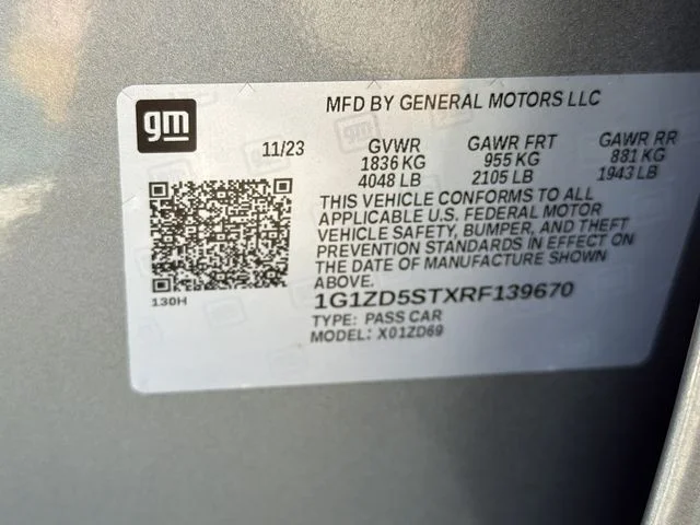 Used 2024 Gray Chevrolet LT image 19