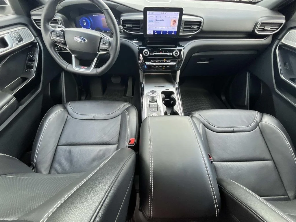 Used 2024 Star White Metallic Tri-Coat Ford ST image 15