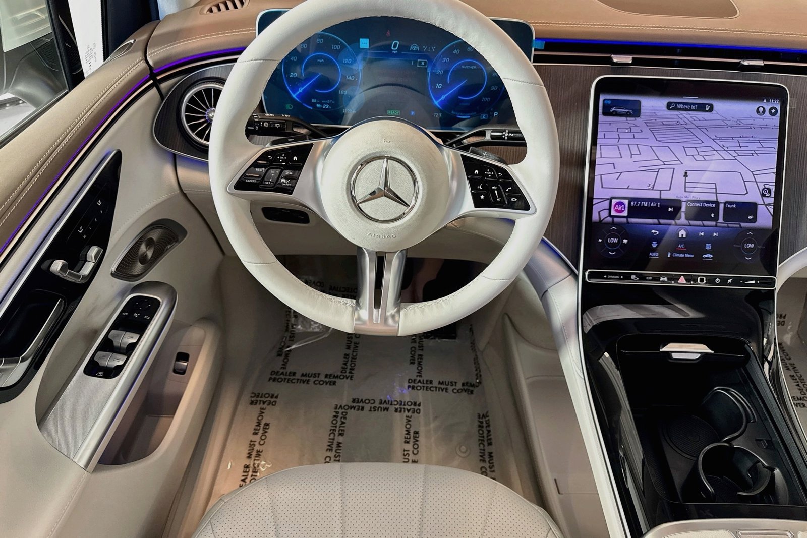 New 2026 Polar White Mercedes-Benz EQE 320+ image 20
