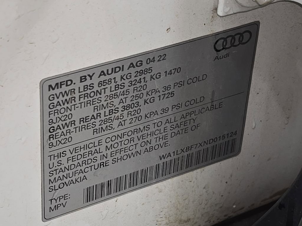 Used 2022  Audi 55 Premium Plus image 34