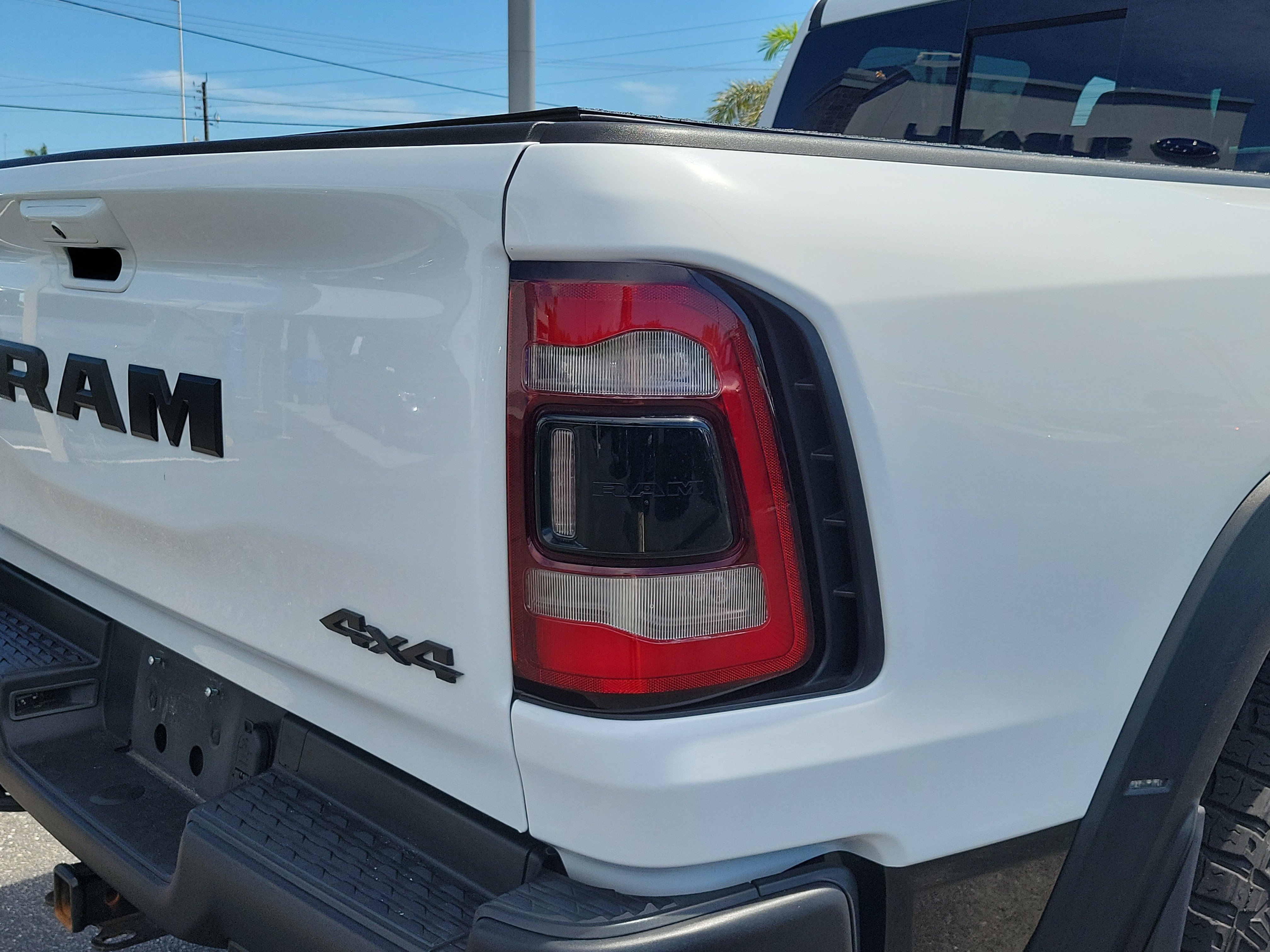 Used 2022 Bright White Clearcoat Ram TRX image 10
