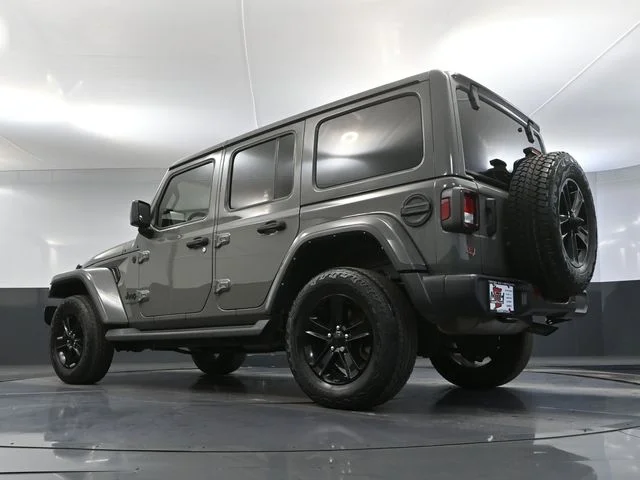 Certified Used 2022 Gray Jeep Unlimited Sahara Altitude image 53
