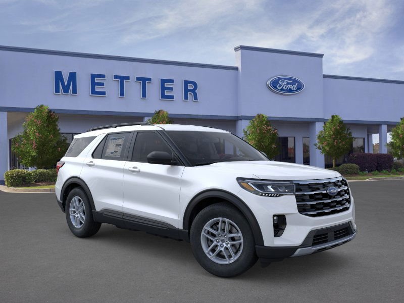 New 2026 Star White Metallic Tri-Coat Ford Active image 1