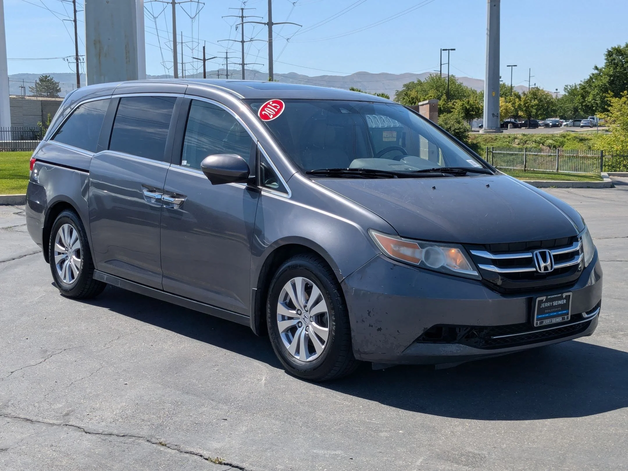 Used 2015 Modern Steel Metallic Honda EX-L image 7