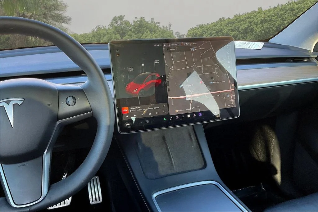 Used 2021 Red Multi-Coat Tesla Performance image 9
