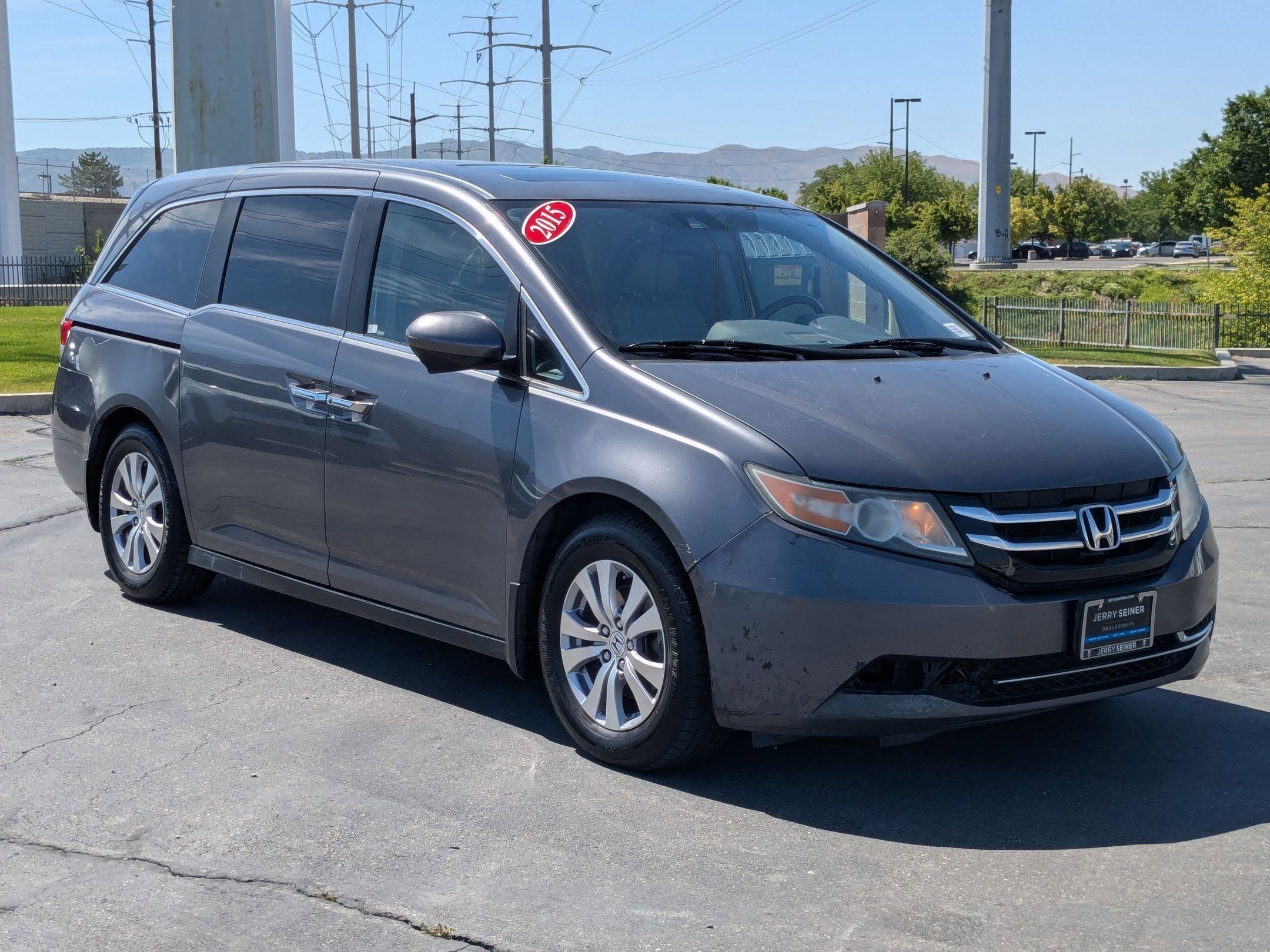 Used 2015 Modern Steel Metallic Honda EX-L image 7
