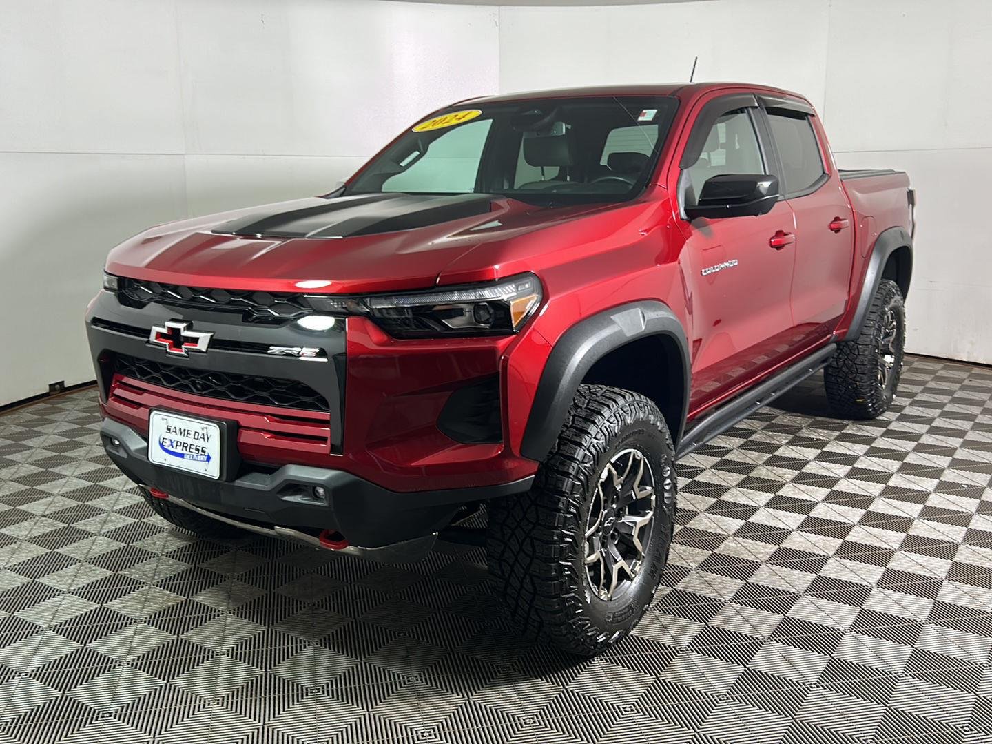 Used 2024 Radiant Red Tintcoat Chevrolet 4WD ZR2 image 11