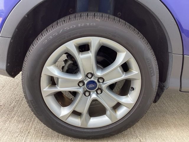 Used 2016 Blue Ford Titanium image 7