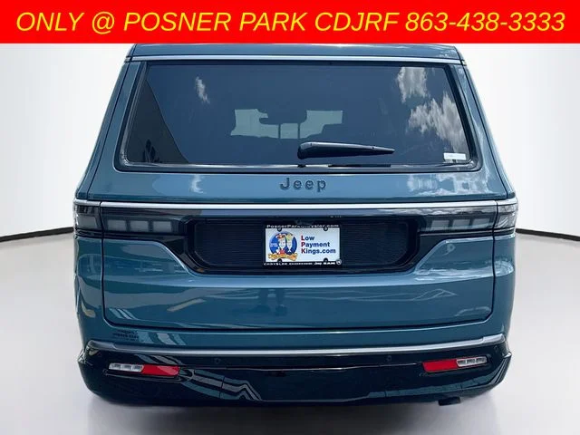 New 2026 Steel Blue Exterior Paint Jeep Grand Wagoneer image 6