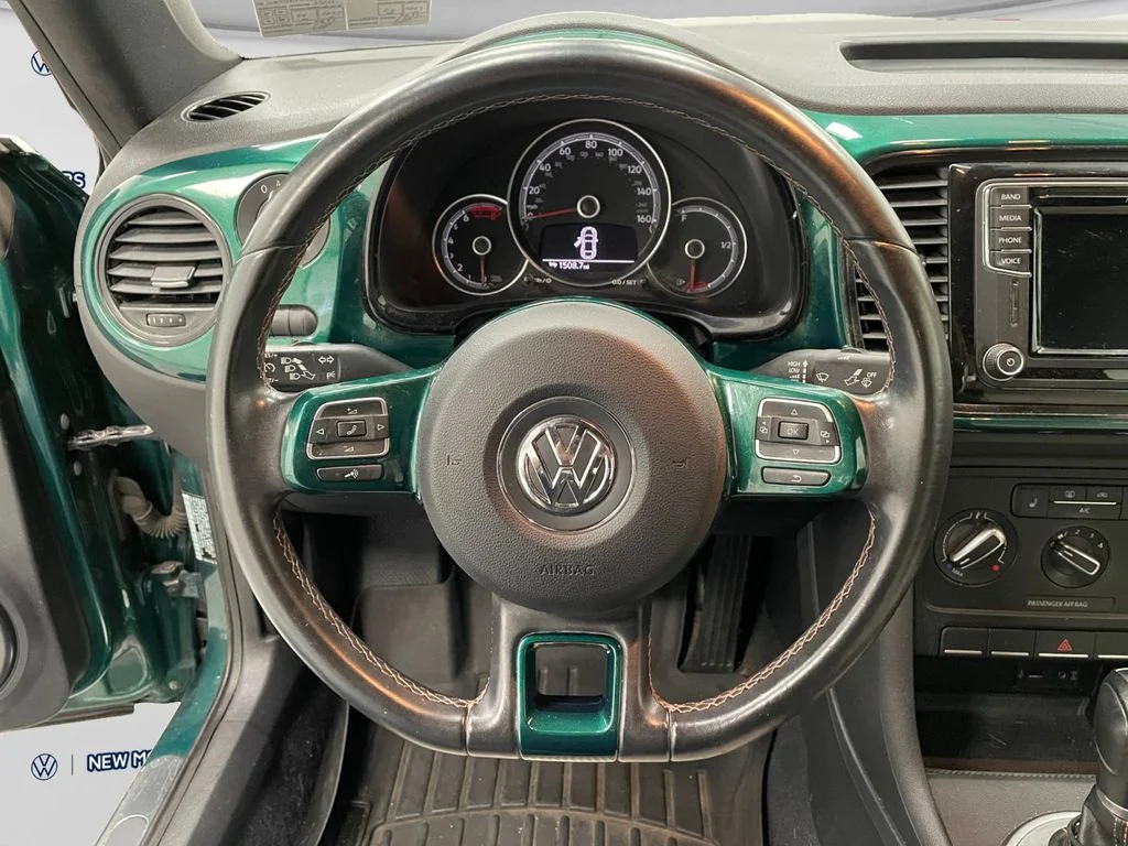 Used 2017 Bottle Green w/ Black Top Volkswagen 1.8T S image 10