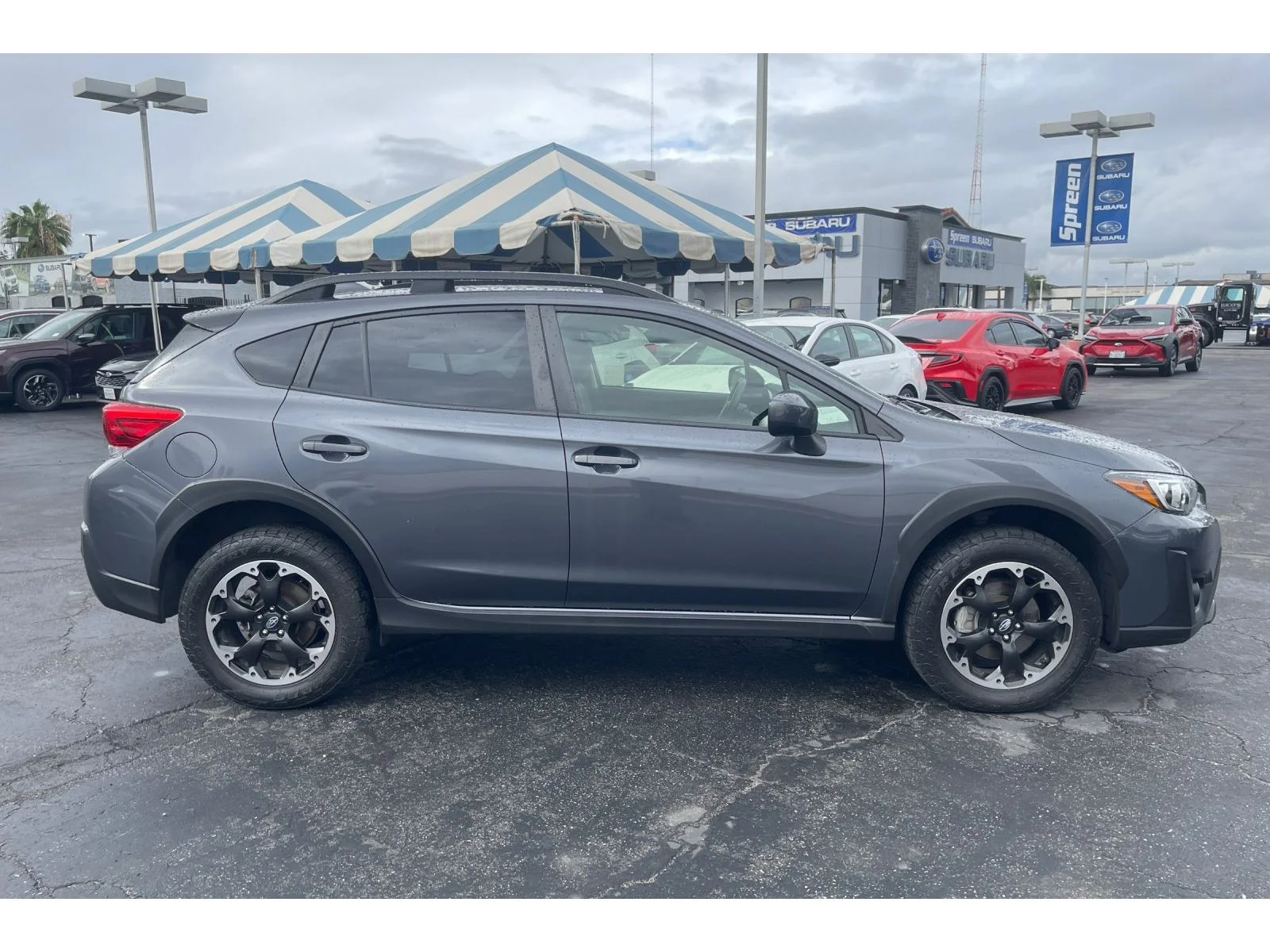 Used 2023 Magnetite Gray Metallic Subaru Premium image 7