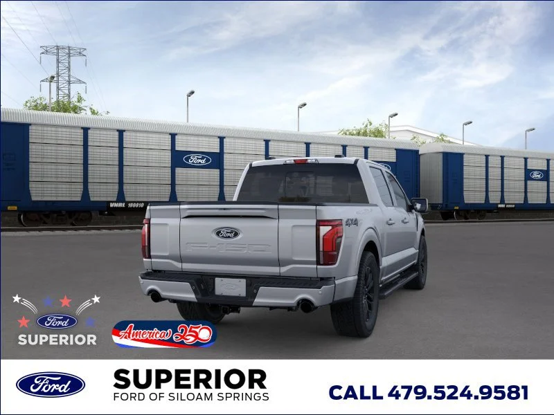 New 2026 Iconic Silver Ford LARIAT image 8