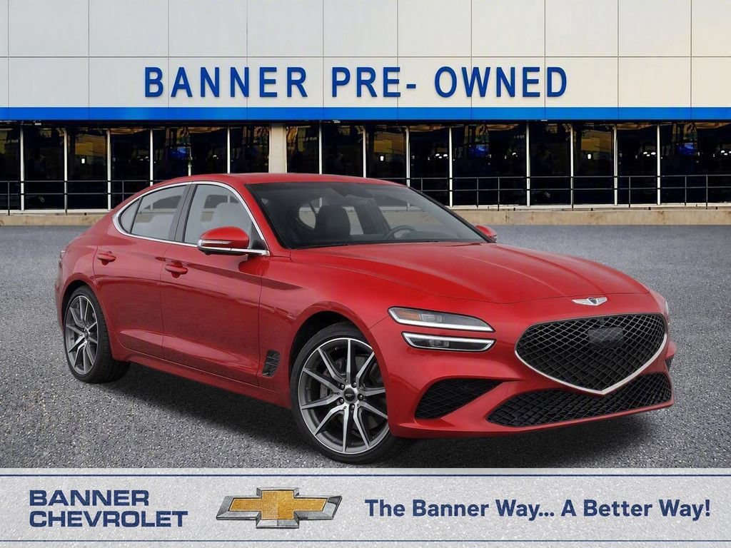 Used 2023 Red Genesis 2.0T AWD image 1