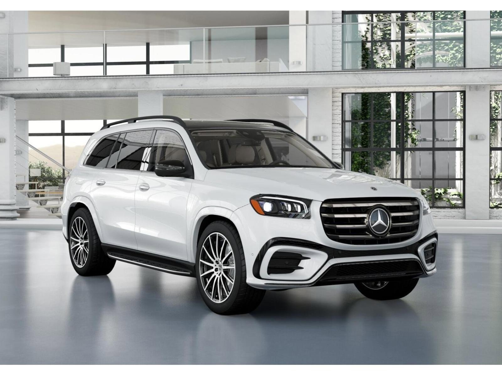 New 2026 MANUFAKTUR Moonlight White Metallic Mercedes-Benz GLS 450 4D Sport Utility 4MATIC® image 11