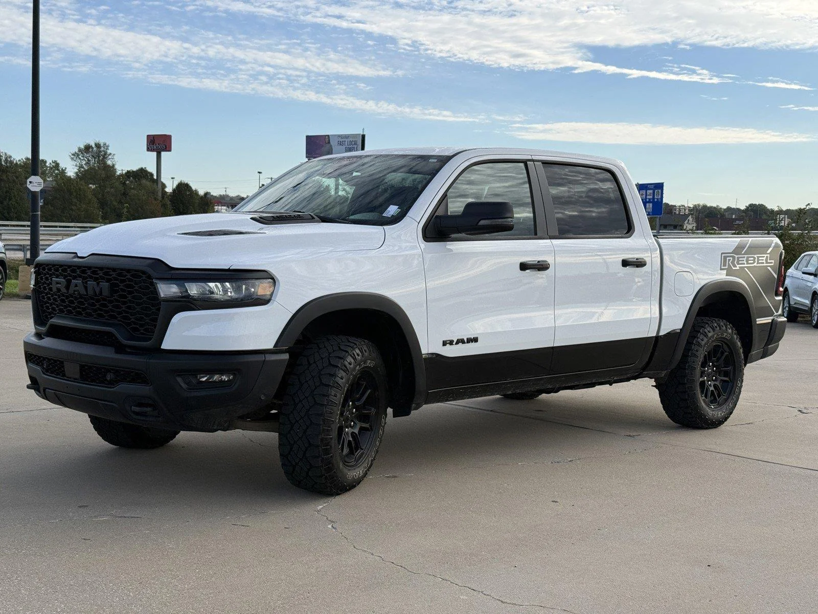 Certified Used 2026 Bright White Clearcoat Ram Rebel image 4
