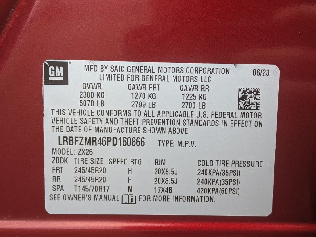 Certified Used 2023 Cinnabar Metallic Buick Preferred image 25