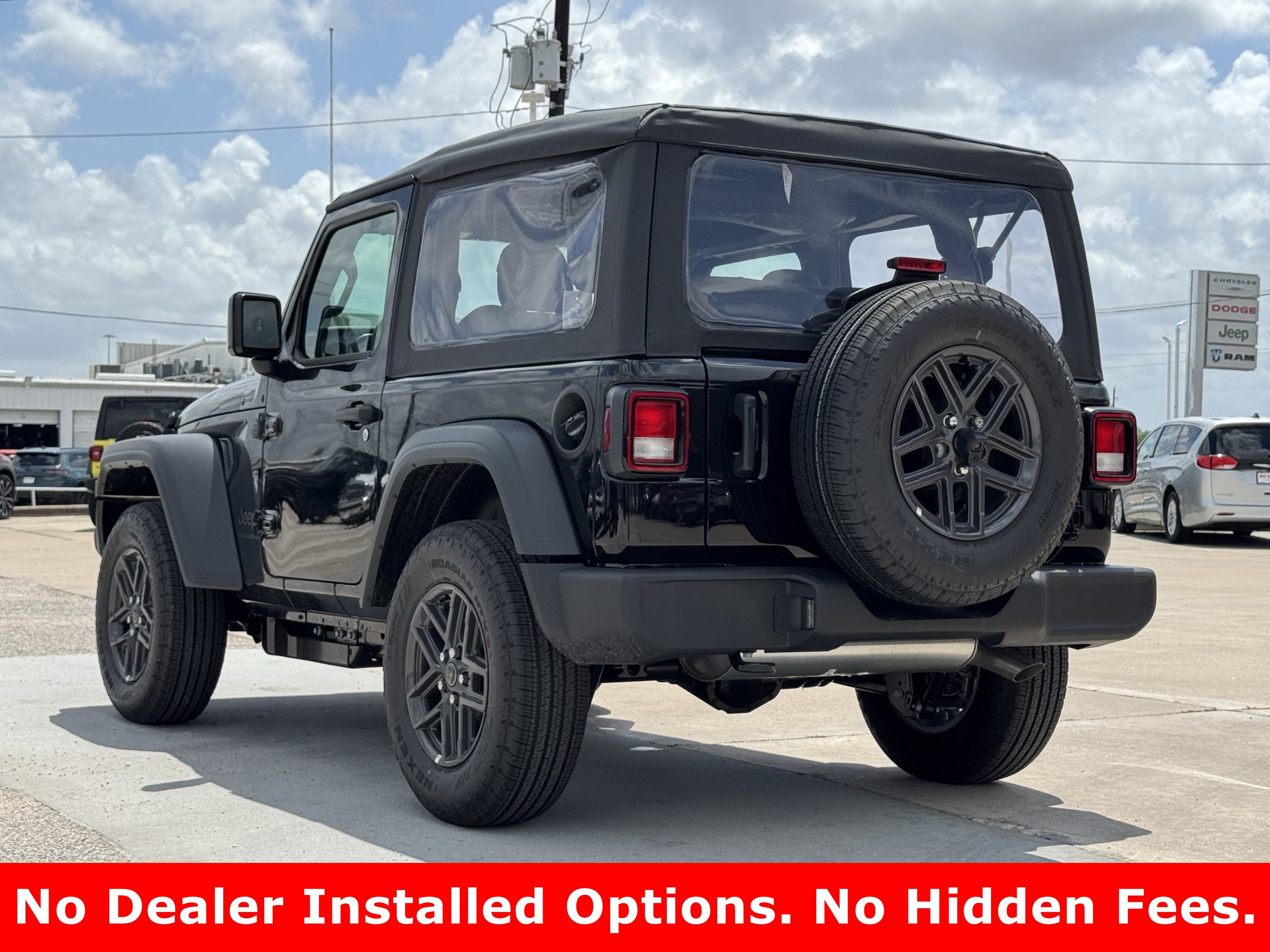 New 2026 Black Clear-Coat Exterior Paint Jeep Sport image 7