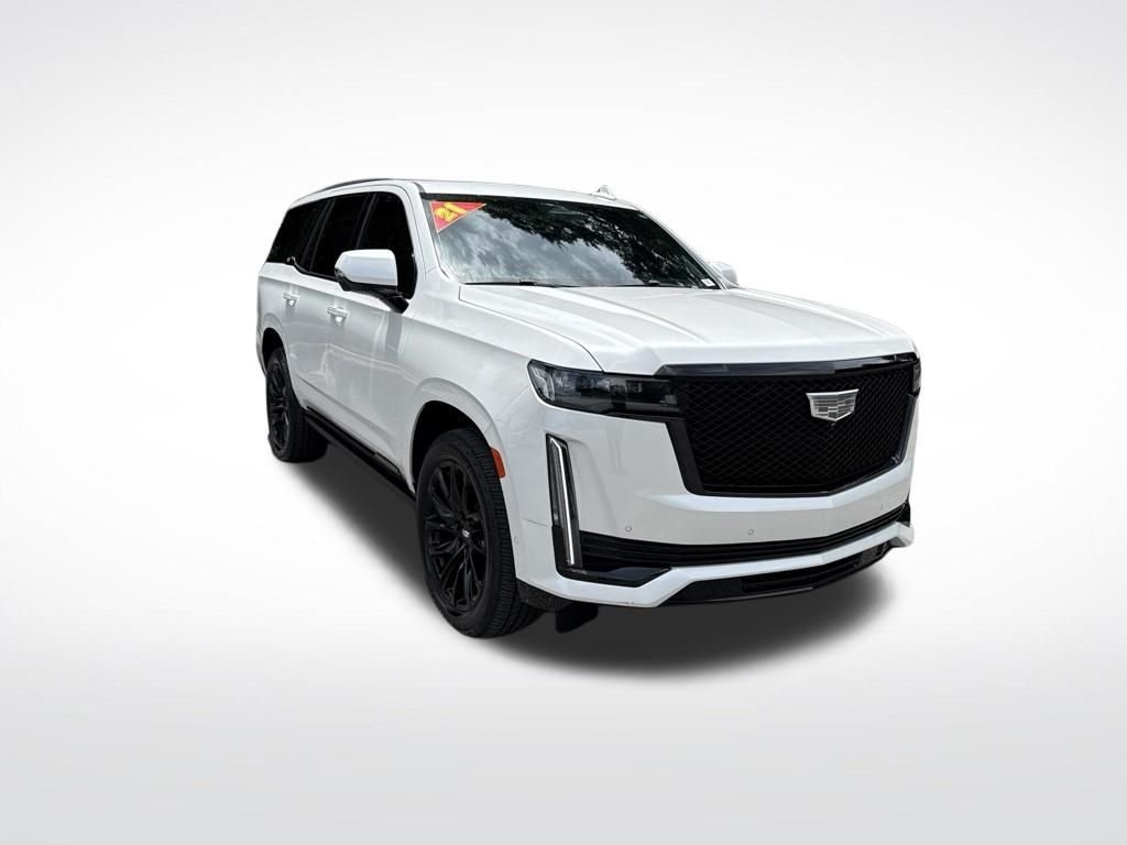 Used 2021 White Cadillac Sport Platinum image 3