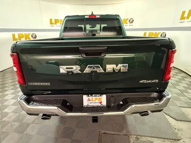 New 2026 Serrano-Green Metallic Exterior Paint RAM BIG HORN image 7