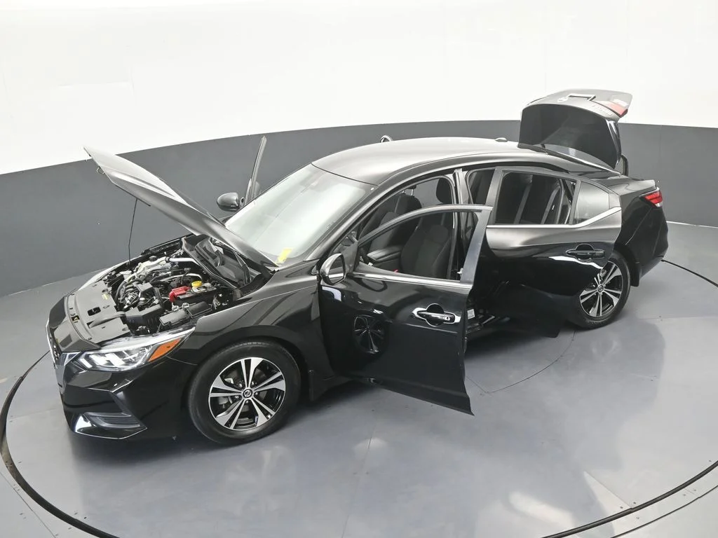 Used 2022 Super Black Nissan SV image 55