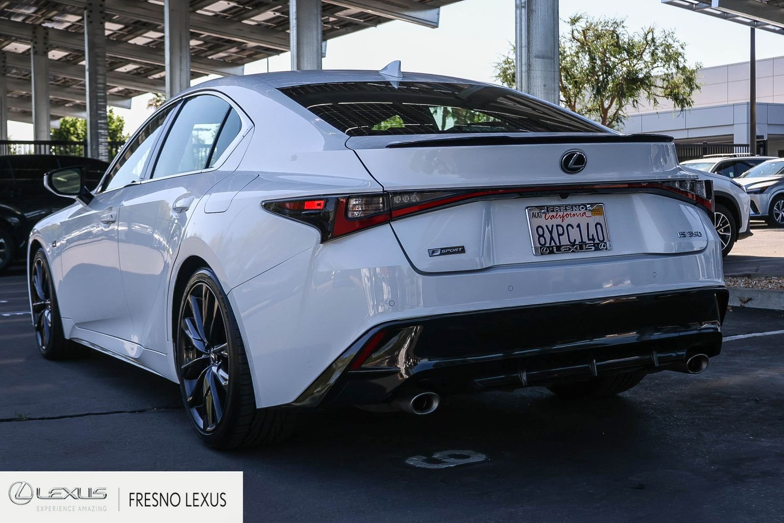 Used 2021 White Lexus 350 F SPORT image 4