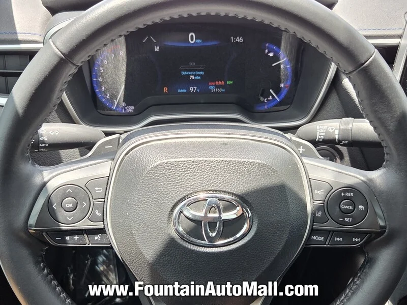 Used 2021 Black Sand Pearl TOYOTA XSE CVT image 16