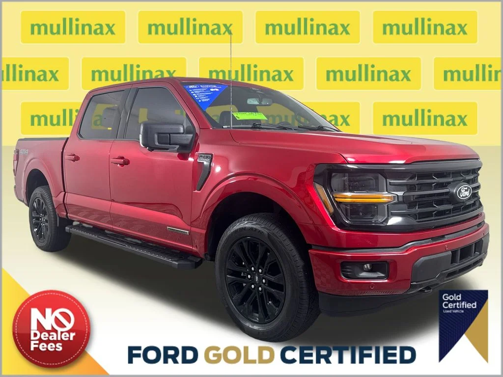 Certified Used 2025 Red Ford XLT image 1