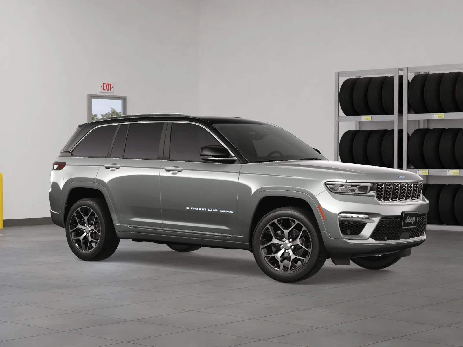 New 2024 Silver Zynith Jeep Summit Reserve 4xe image 36