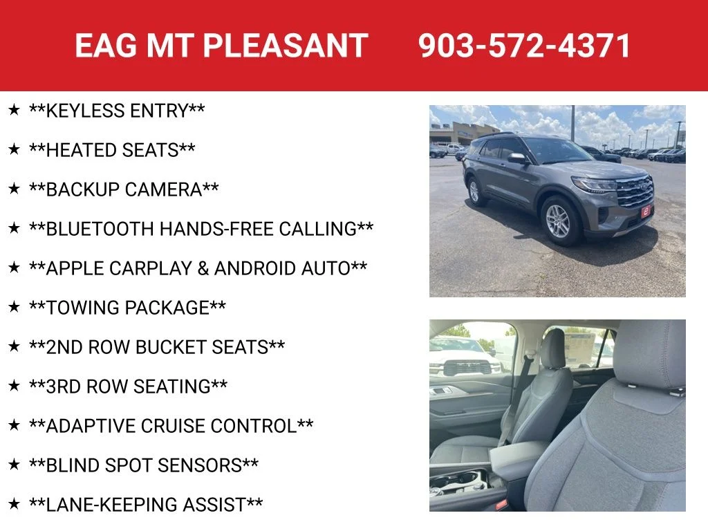 New 2026 Carbonized Gray Metallic Ford Active image 4
