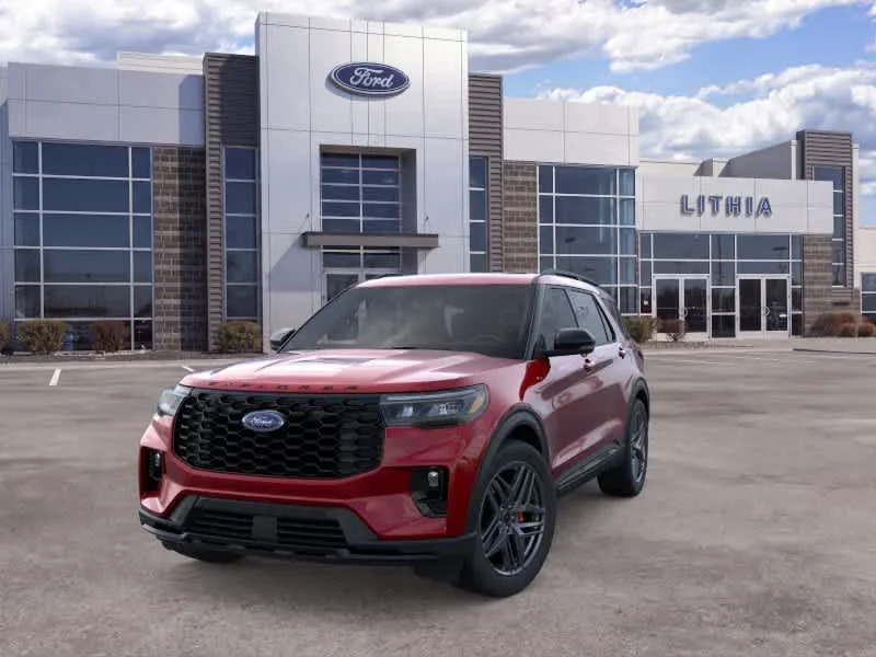 New 2026 Rapid Red Metallic Tinted Clearcoat Ford ST-Line image 2