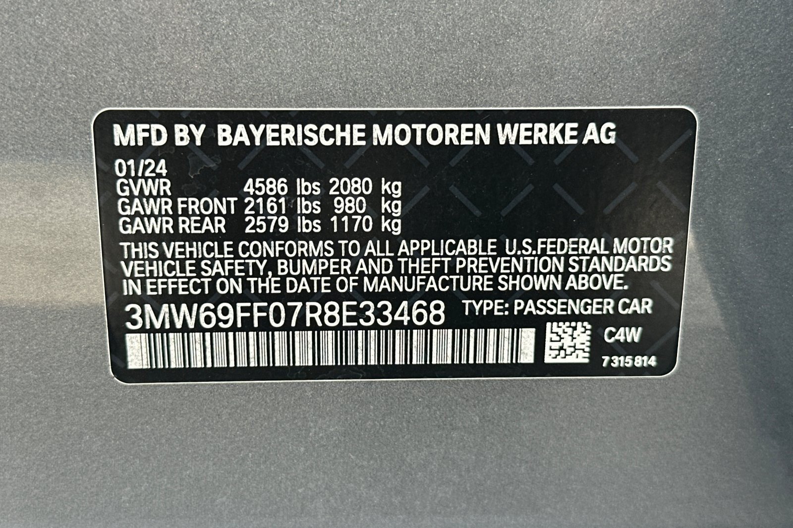 Used 2024 Skyscraper Grey Metallic BMW 330i image 27