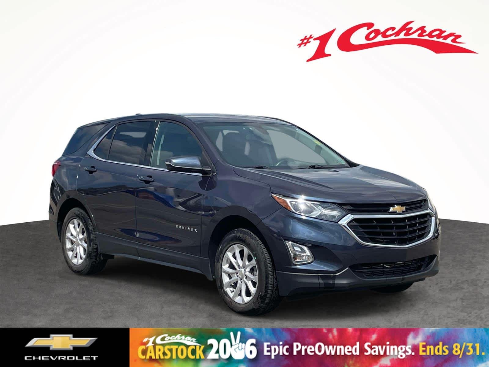 Used 2018 STORM BLUE METALLIC Chevrolet LT image 1