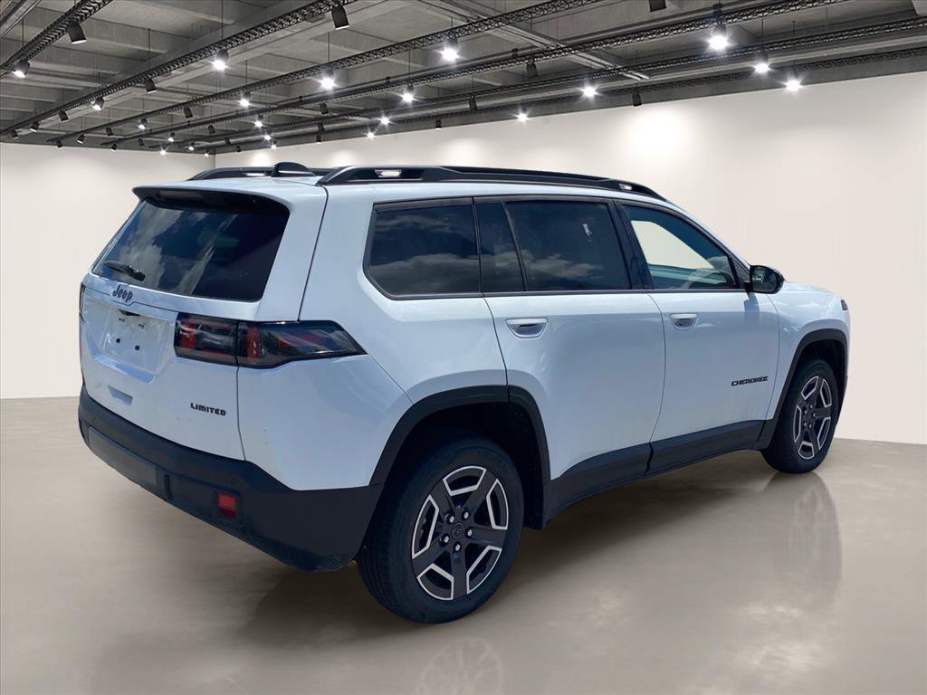 New 2026 Bright White Clear-Coat Exterior Paint Jeep Limited image 4