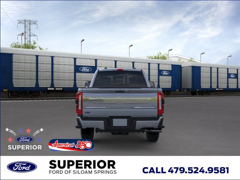 New 2026 Glacier Gray Metallic Tri-Coat Ford F-250® King Ranch® image 5