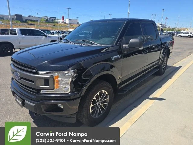 Used 2018 Black Ford XLT image 2
