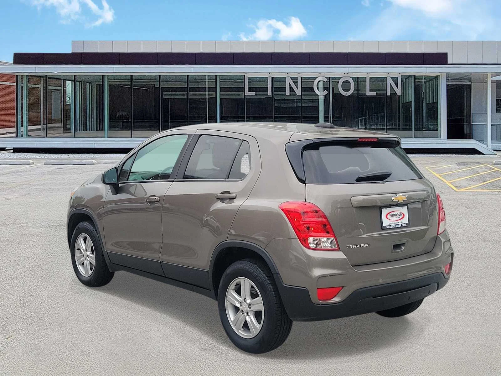 Used 2021 STONE GRAY METALLIC Chevrolet LS image 4