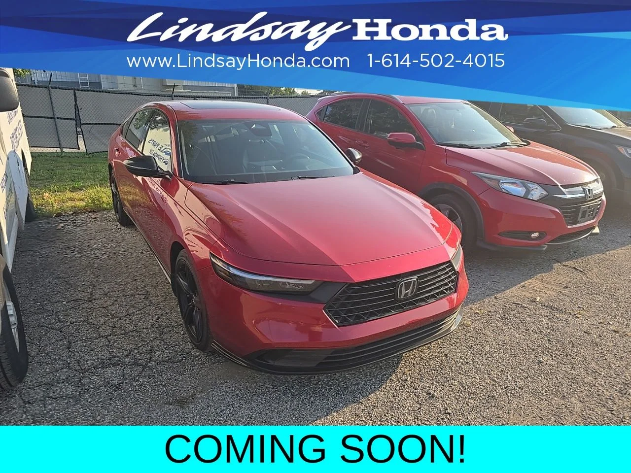 Used 2024 Radiant Red Metallic Honda Sport-L image 3