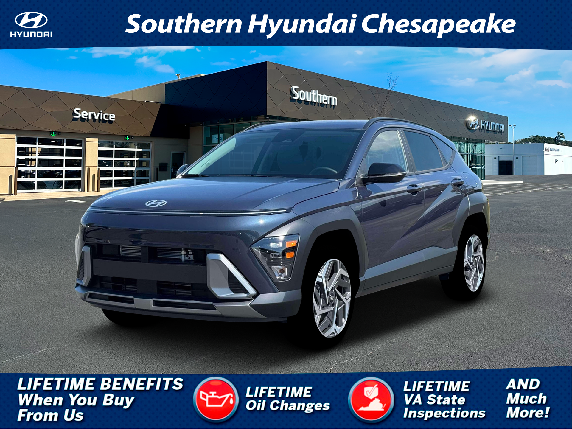New 2026 Blue Hyundai SEL Premium AWD image 1